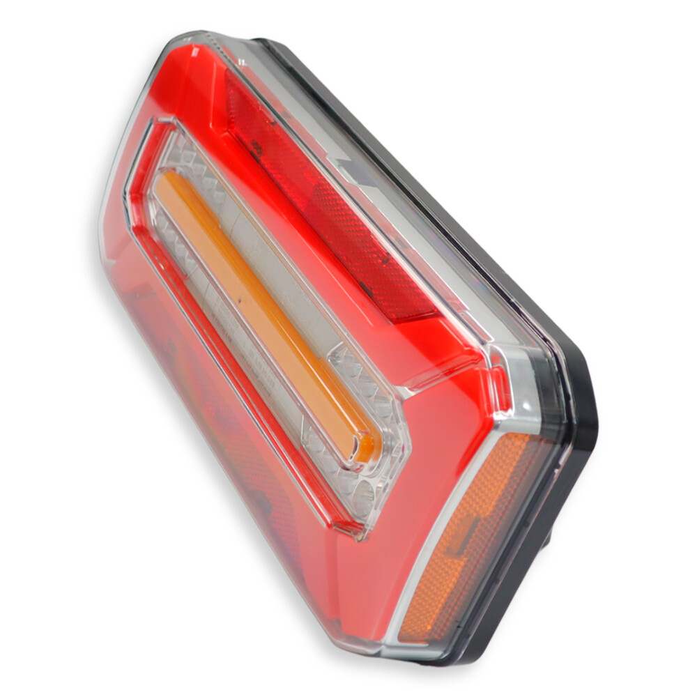 Фонарь задний универсальный WAS  LED 12-24V бег. указ. пов. бок. габ.\лев.-прав.\