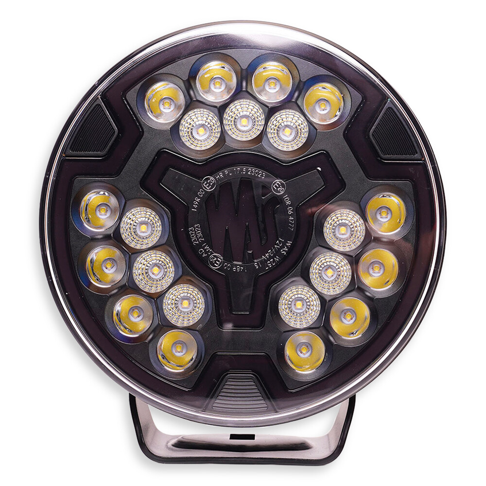 Ліхтарі багатофункціональний передній габарит\бік. габарит\далеке світло 21 LED 180 мм WAS