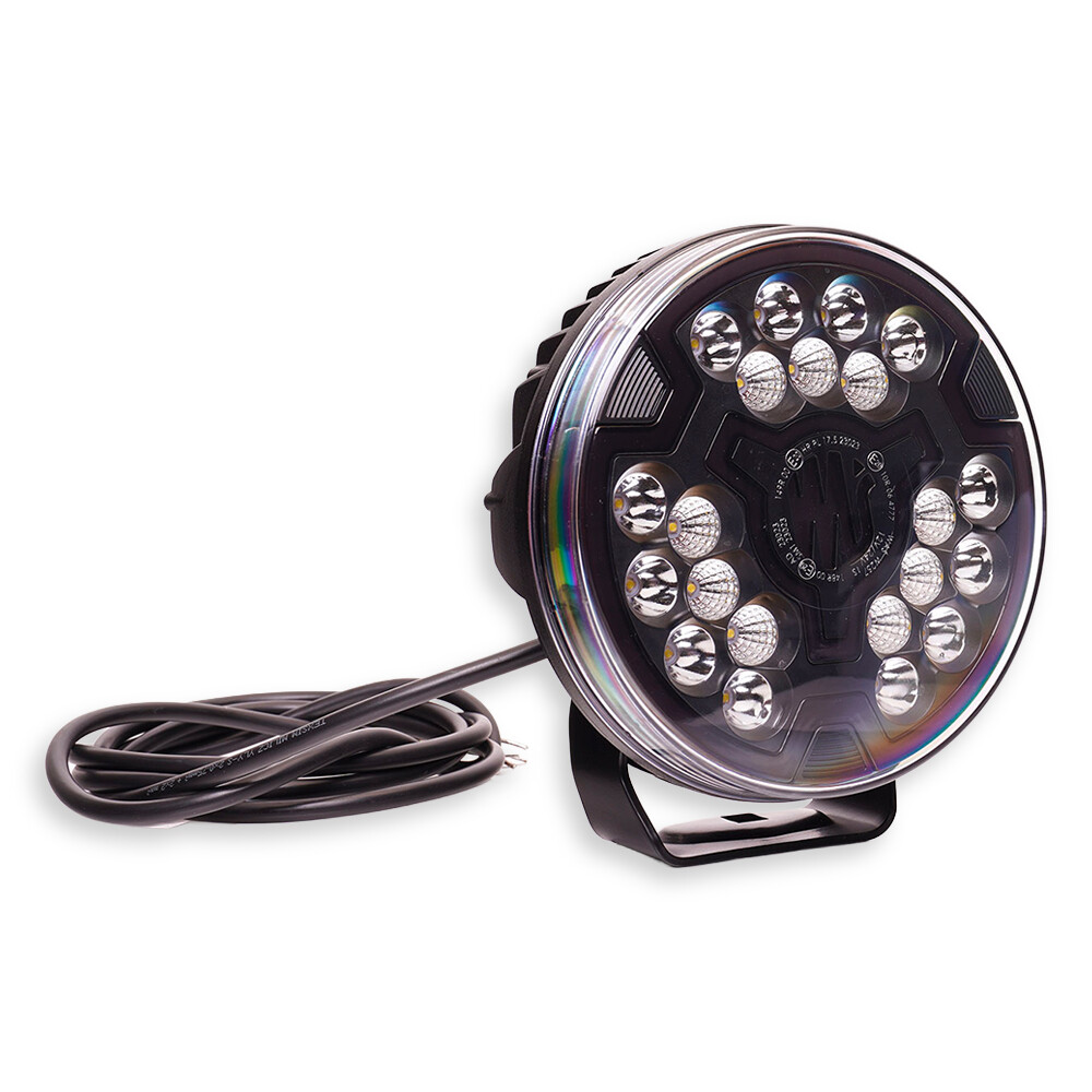 Ліхтарі багатофункціональний передній габарит\бік. габарит\далеке світло 21 LED 180 мм WAS