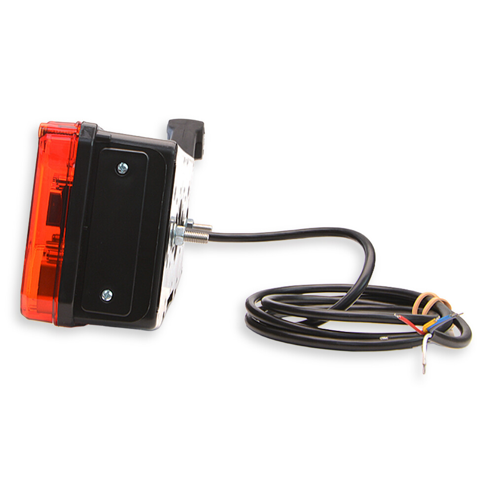 Фонарь задний универсальный WAS 12-24V   с  габаритным фонарем W48 \левый\кабель