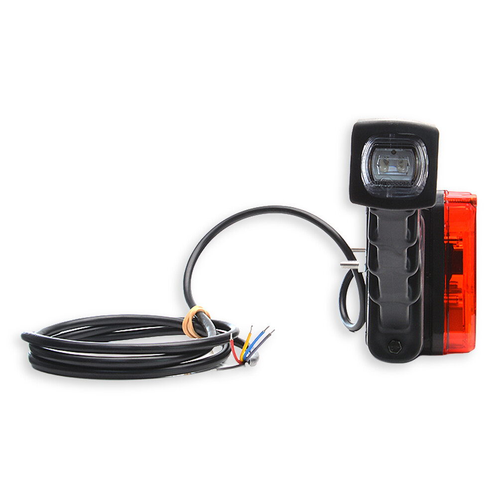 Фонарь задний универсальный WAS 12-24V   с  габаритным фонарем W48 \левый\кабель