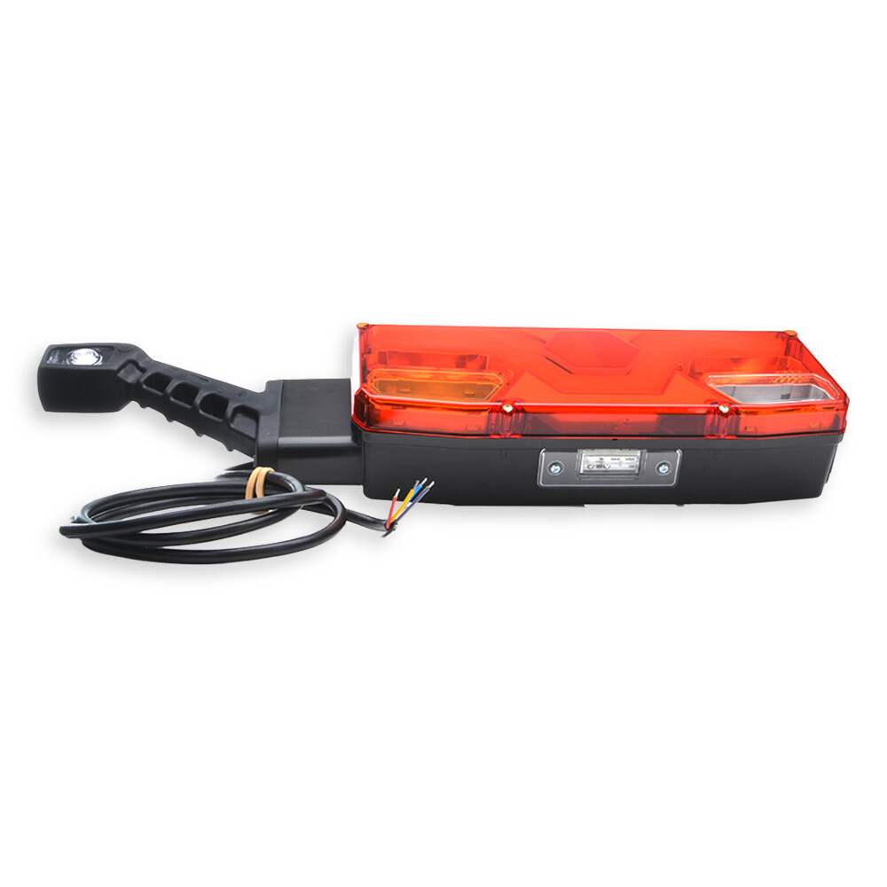 Фонарь задний универсальный WAS 12-24V   с  габаритным фонарем W48 \левый\кабель