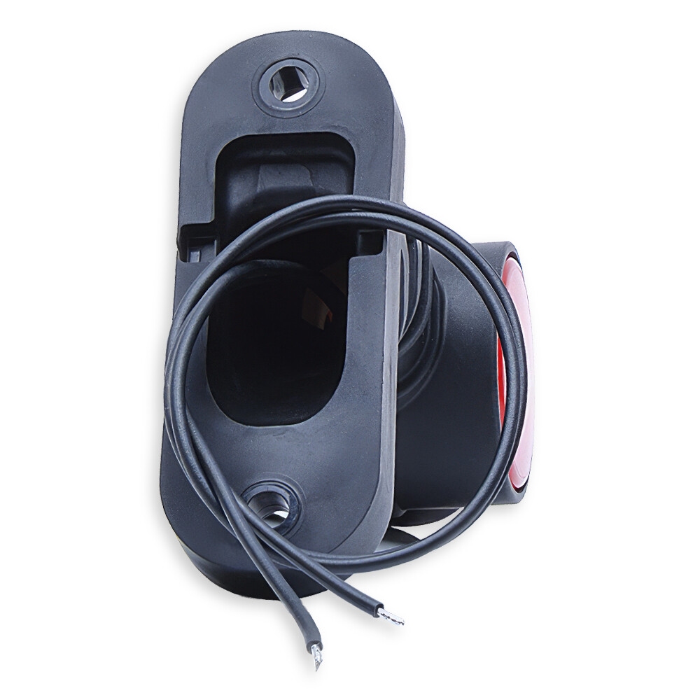 Ліхтар габаритний ріг LED 12-24 V триколірний 13.5см \WAS\ прав.