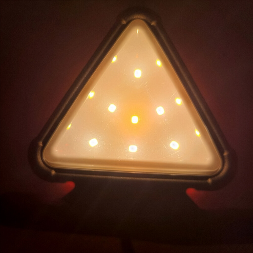 Габаритний ліхтар трикутний; червоно-жовтий; SMOKE; 12-24V