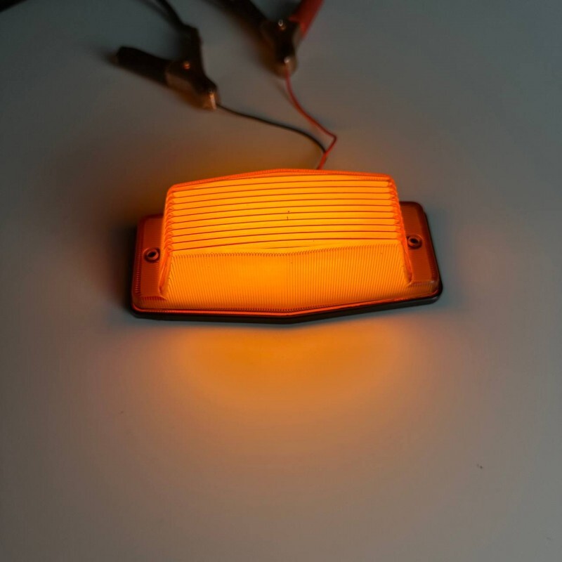 Фонарик габаритный Holland Style LED NEON 12-24v желтый