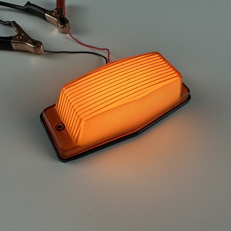 Фонарик габаритный Holland Style LED NEON 12-24v желтый