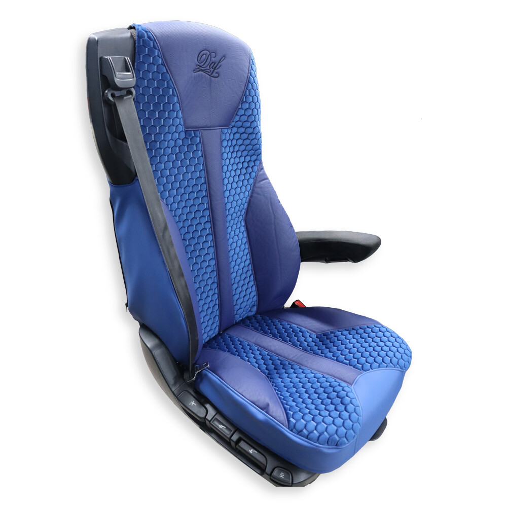 Чохол на сидіння Enterprise DAF XF105 106 XG CF85 LF (2013-2024) синій