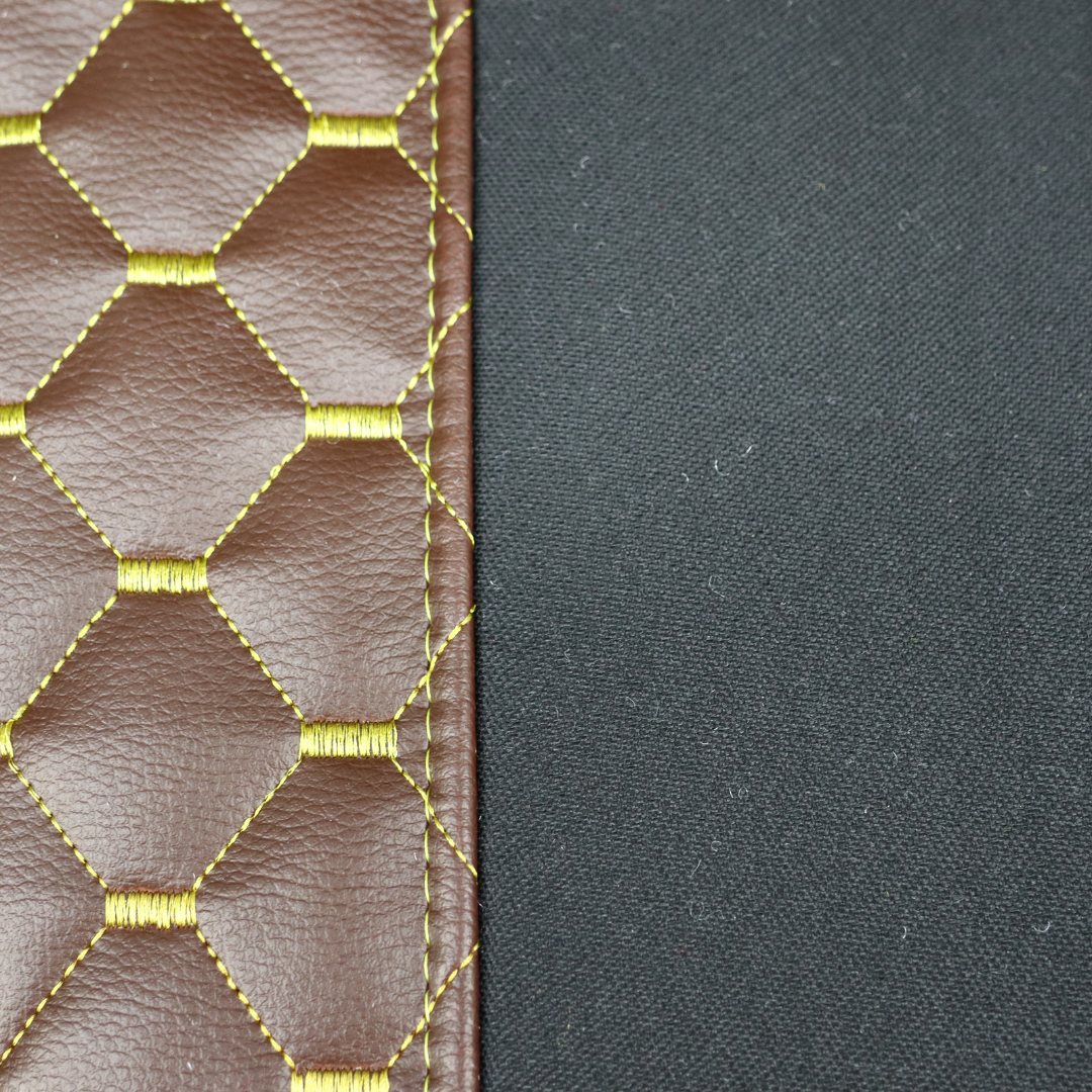 Чохол на сидіння DAF XF95 105 CF85 75 65 LF (2002-2012) Екошкіра, коричневий (ST)