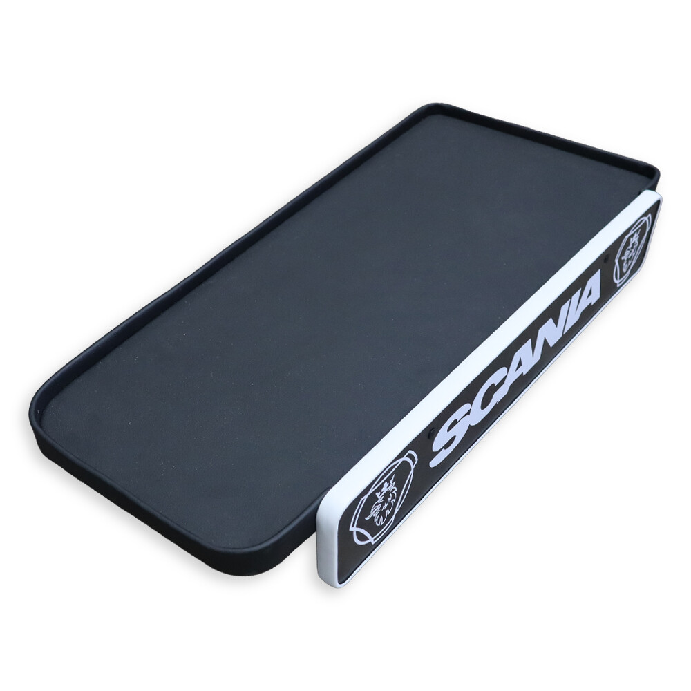 Полка кабины SCANIA R,S с 2017 ; пассажирская , с ящиком \ST- Экокожа\ Полка кабины SCANIA R,S с 2017 ; пассажирская , с ящиком \ST- Экокожа\