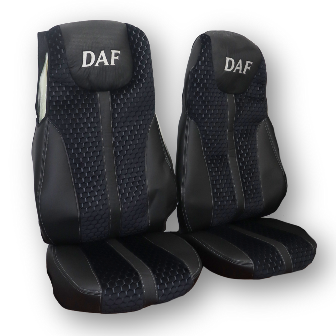 Чохол на сидіння Enterprise DAF XF105 106 XG CF85 LF (2013-2024) Чорний