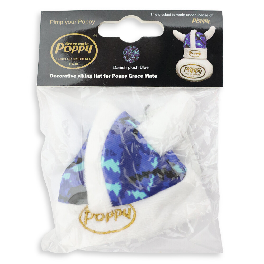 Шапочка викинга для освежителей POPPY, синяя Шапочка викинга для освежителей POPPY, синяя
