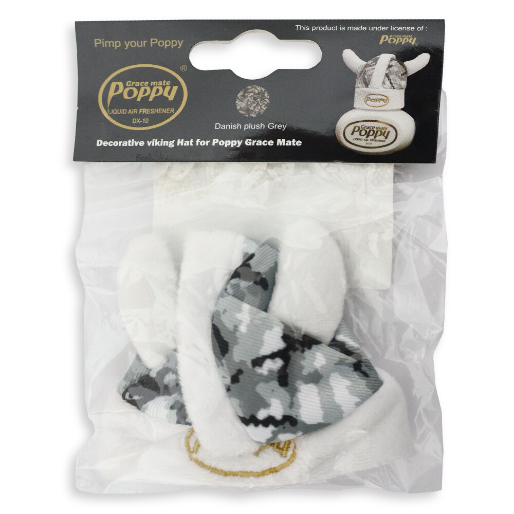 Шапочка викинга для освежителей POPPY, серая Шапочка викинга для освежителей POPPY, серая