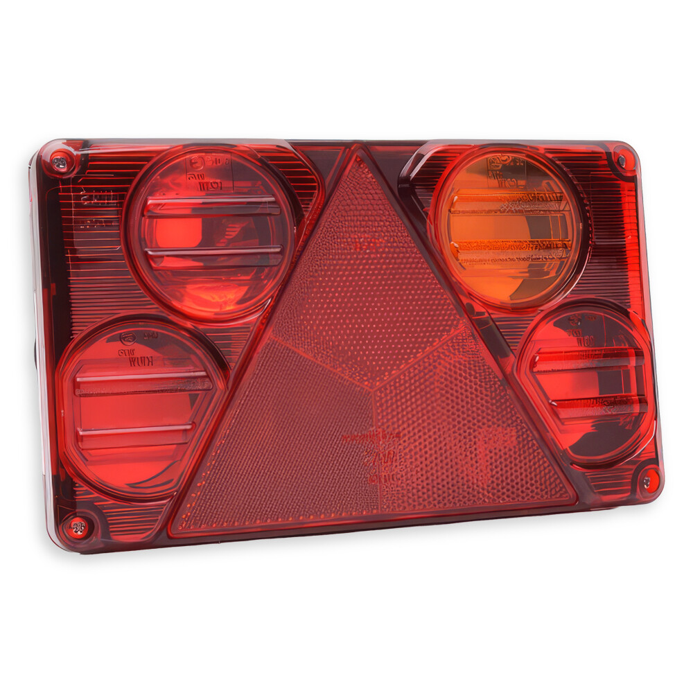 Фонарь задний правый для прицепа под лампочку (WAS)