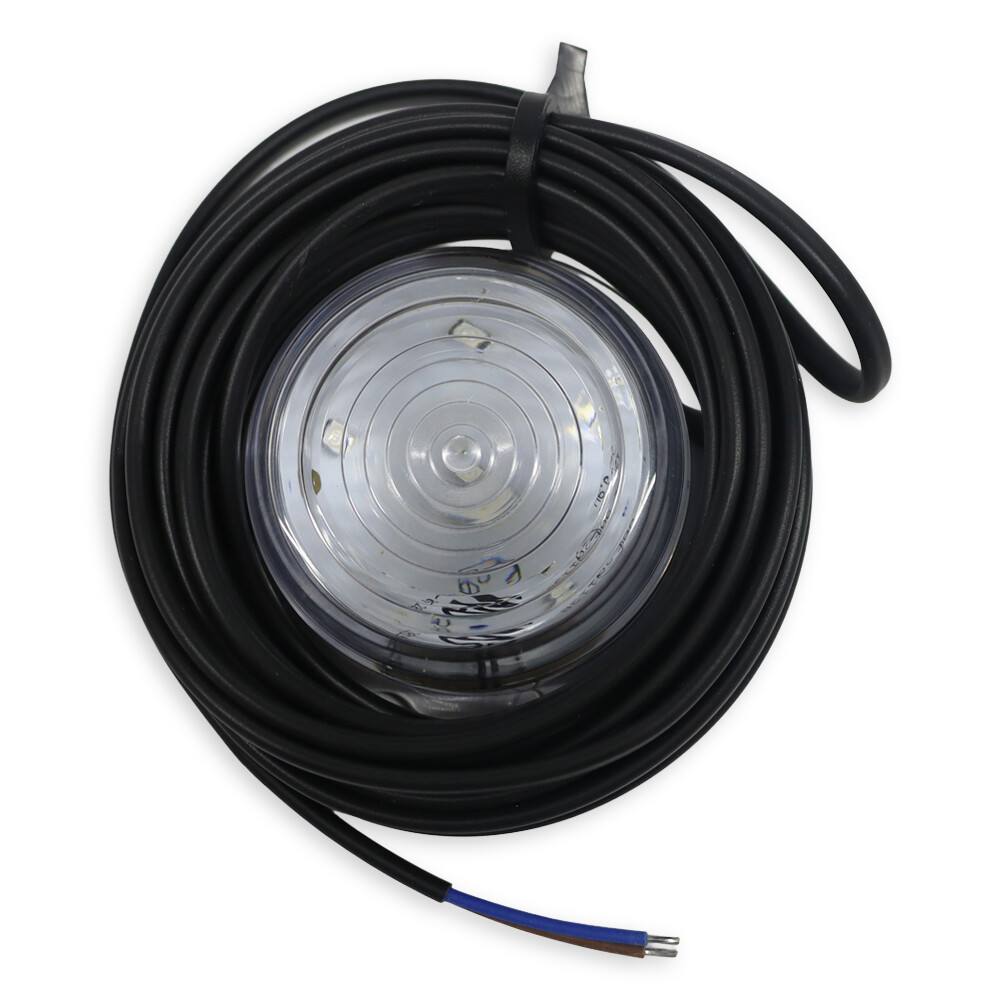 Вставка габариту LED біла-жовте світло \6 діод.\