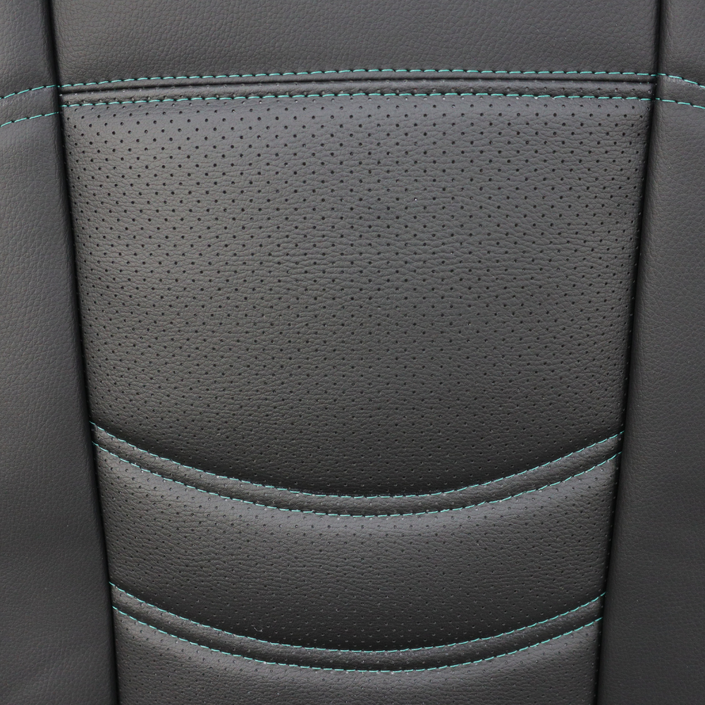 Чехол на сиденья Perfo-ECO DAF XF105 106 XG CF85 LF (2013-2024) перфор.кожа чёрн.