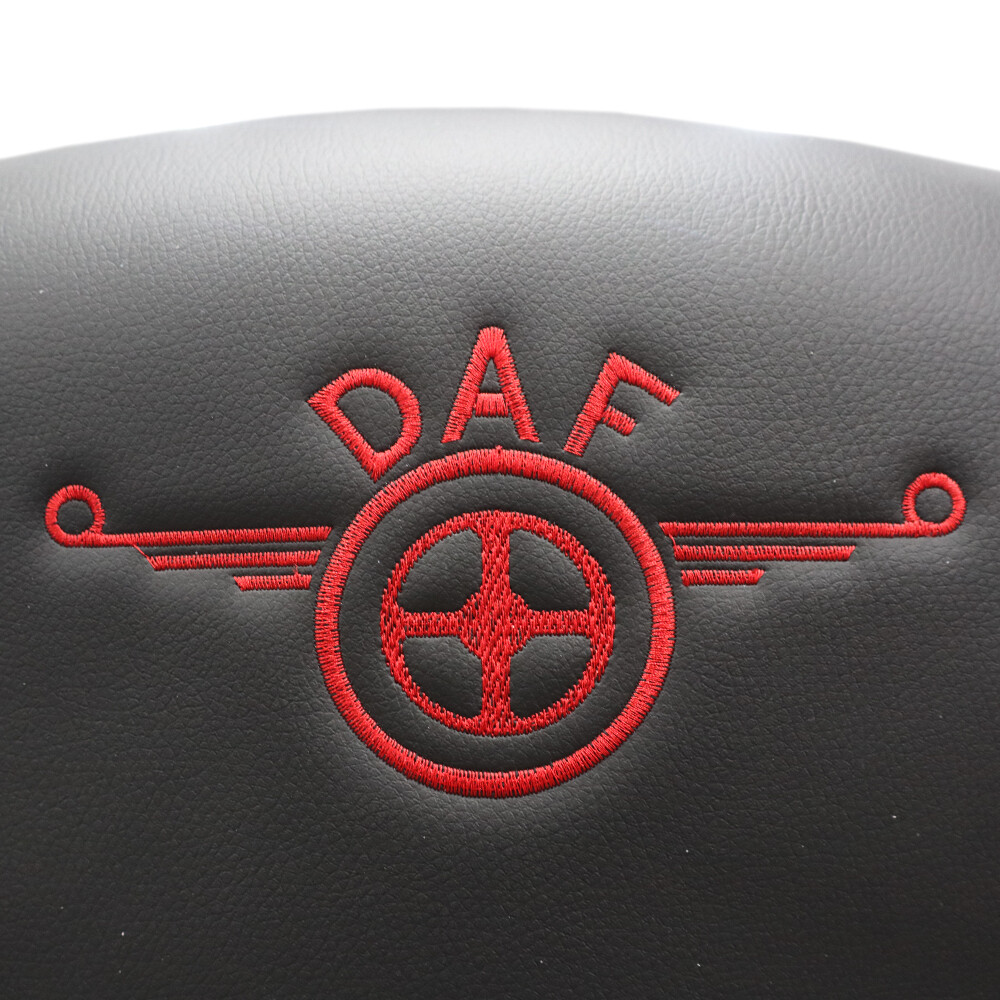 Чехол на сиденья Perfo-ECO DAF XF105 106 XG CF85 LF (2013-2024) перфор.кожа чёрн.