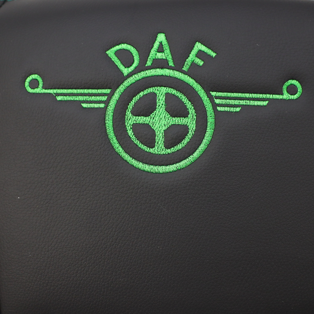 Чехол на сиденья Perfo-ECO DAF XF105 106 XG CF85 LF (2013-2024) перфор.кожа чёрн.