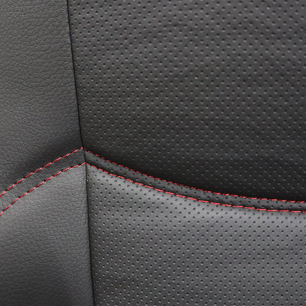 Чехол на сиденья Perfo-ECO DAF XF105 106 XG CF85 LF (2013-2024) перфор.кожа чёрн.