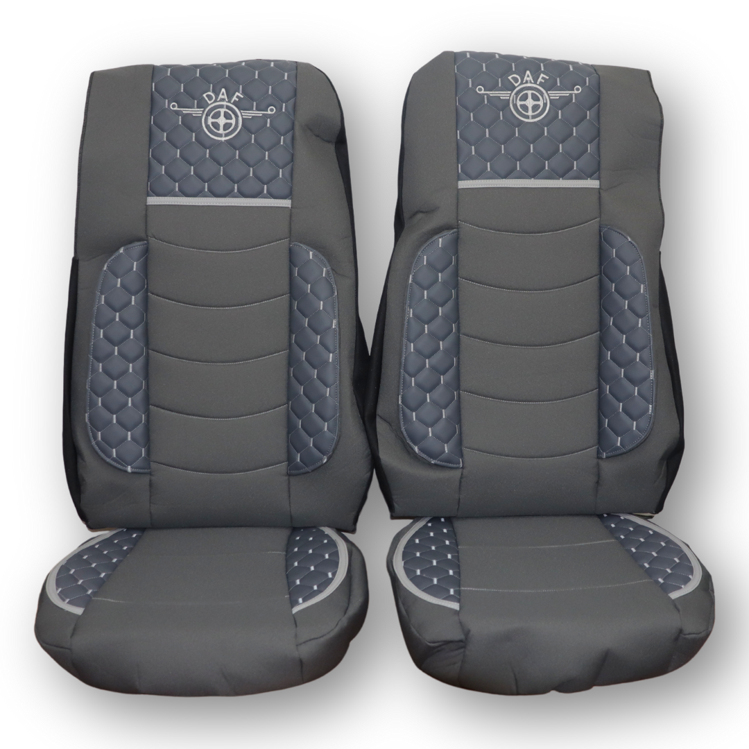 Чохол на сидіння KILIFI DAF XF105 106 XG CF85 LF (2013-2024) сірий.