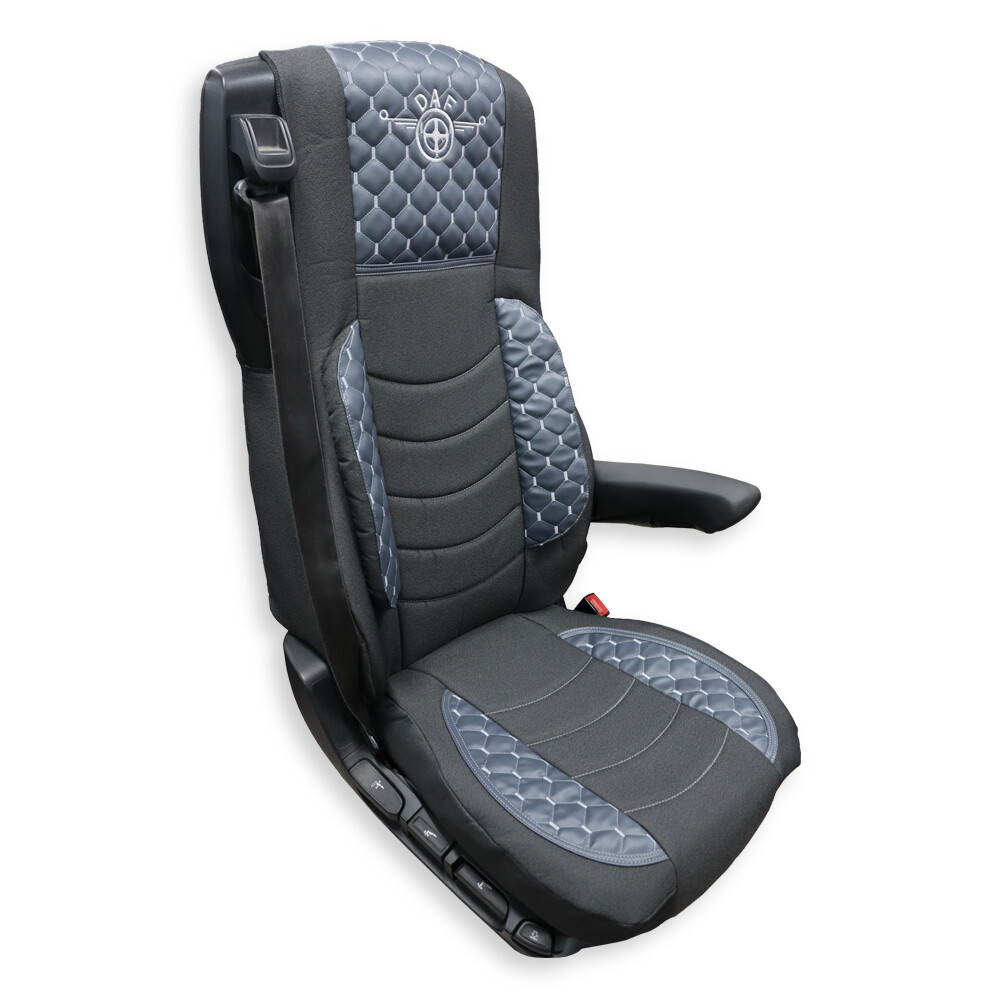 Чохол на сидіння KILIFI DAF XF105 106 XG CF85 LF (2013-2024) сірий.