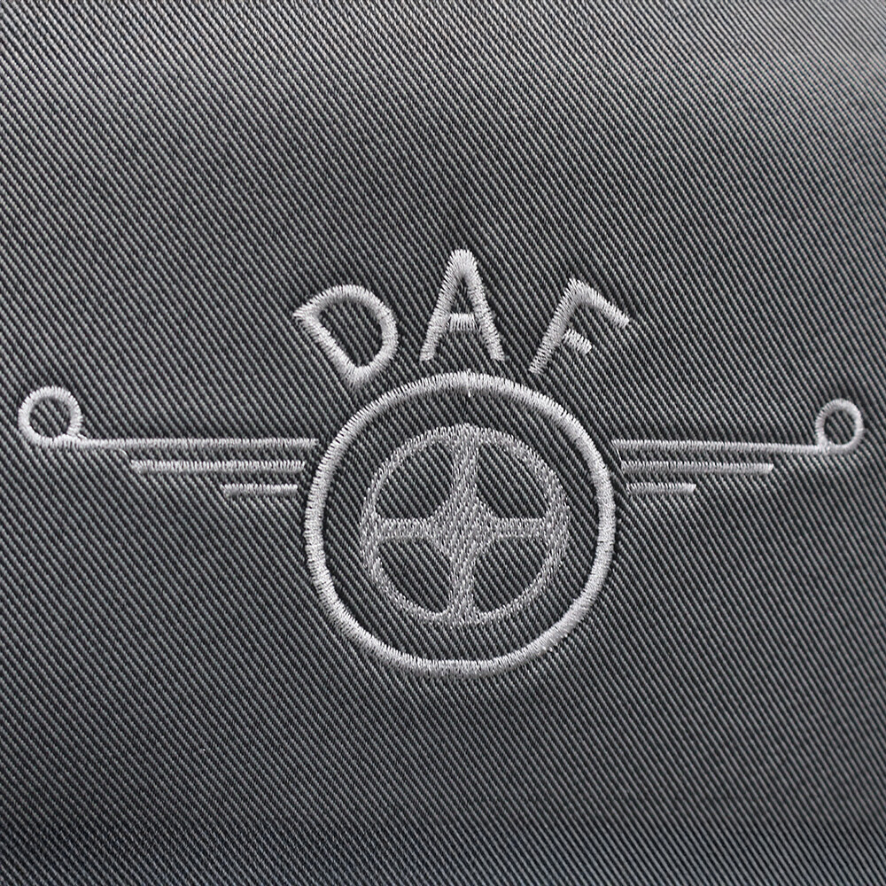 Чохол на сидіння KADIFE Велюр+Тканина DAF XF105 106 XG CF85 LF (2013-2024) шир. спинка  сірий