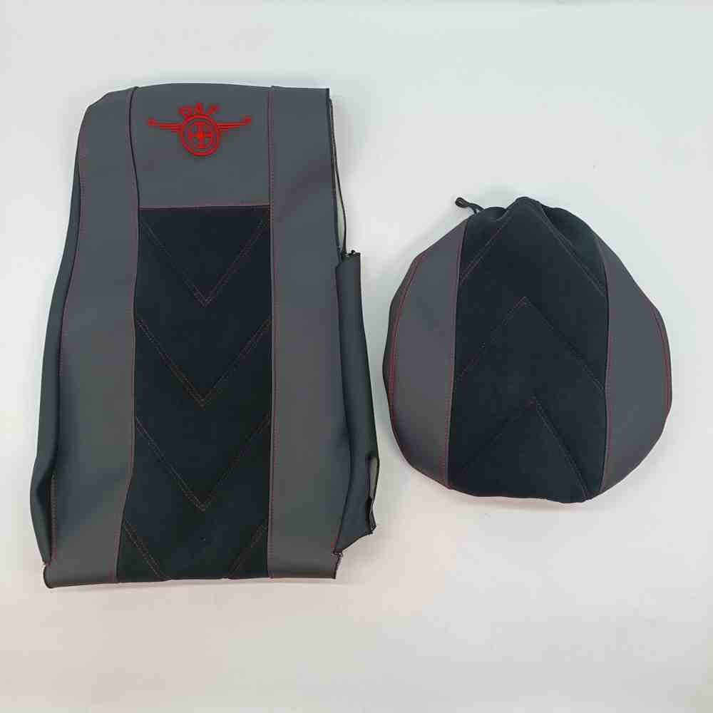 Чохол на сидіння Twin DAF XF105 106 XG CF85 LF (2013-2024) синій Чохол на сидіння Twin DAF XF105 106 XG CF85 LF (2013-2024) синій