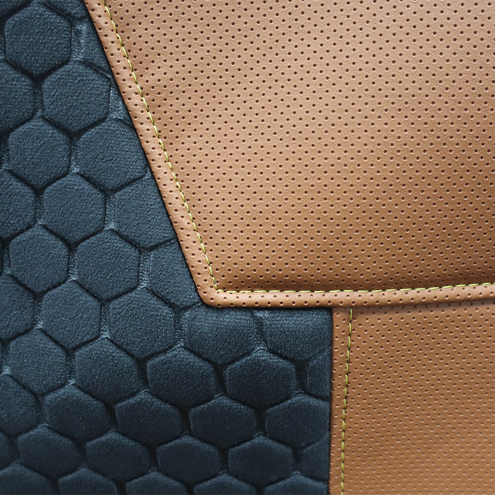 Чохол на сидіння Enterprise DAF XF105 106 XG CF85 LF (2013-2024) чорно-коричневий