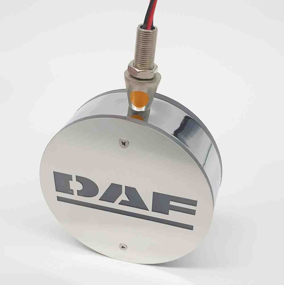 Фонарик декоративный с элементами нержавейки диодный DAF - желтый-желтый (Ø-100мм*40мм) Фонарик декоративный с элементами нержавейки диодный DAF - желтый-желтый (Ø-100мм*40мм)