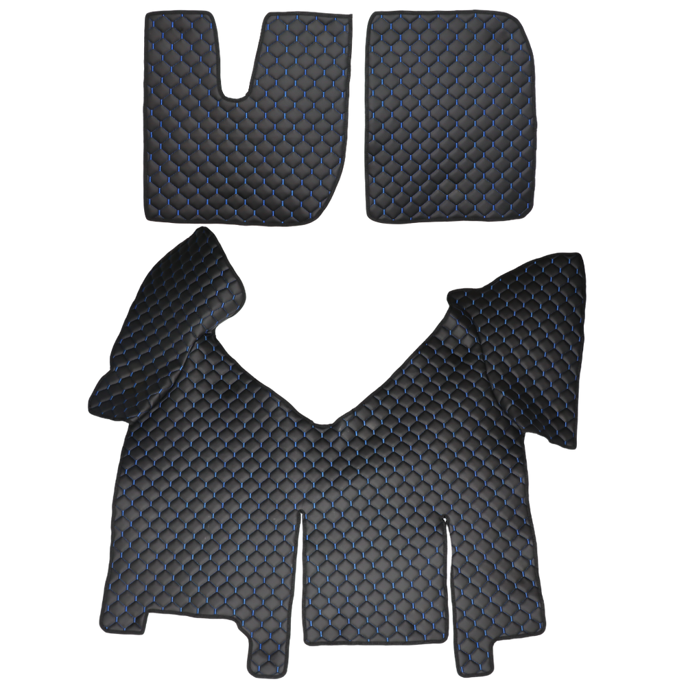 Килимок Екошкіра IVECO HI-WAY автомат \чорний\ Килимок Екошкіра IVECO HI-WAY автомат \чорний\