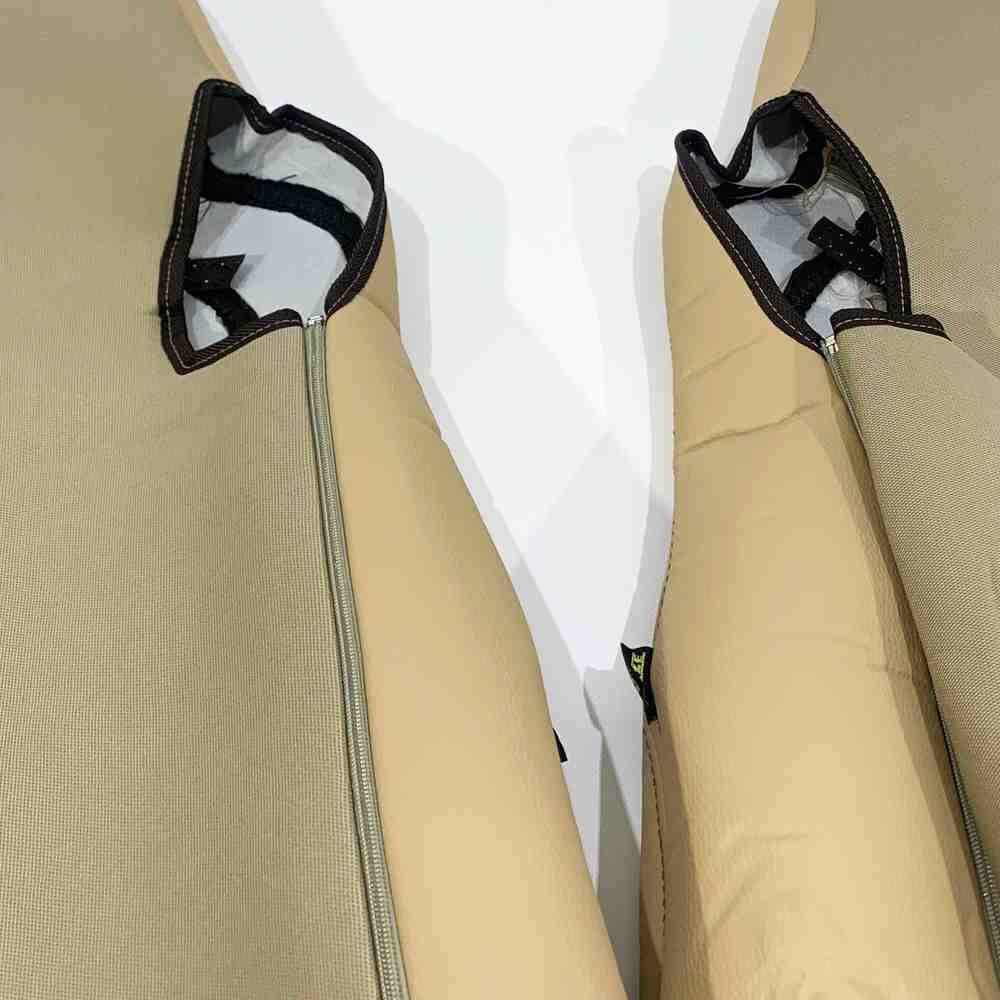 Чохол на сидіння DAF XF95 105 CF85 75 65 LF (2002-2012) перфор.шкіра беж.