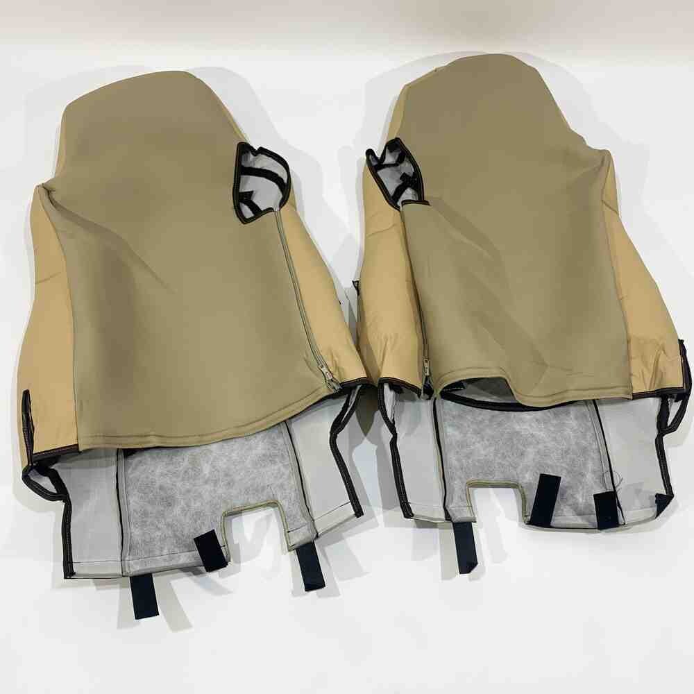 Чохол на сидіння DAF XF95 105 CF85 75 65 LF (2002-2012) перфор.шкіра беж.