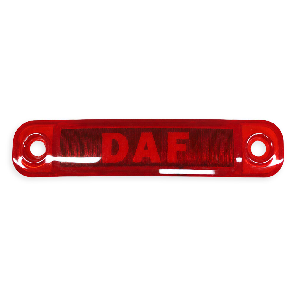 Фонарь декор LED DAF красный (101*22*12\81)