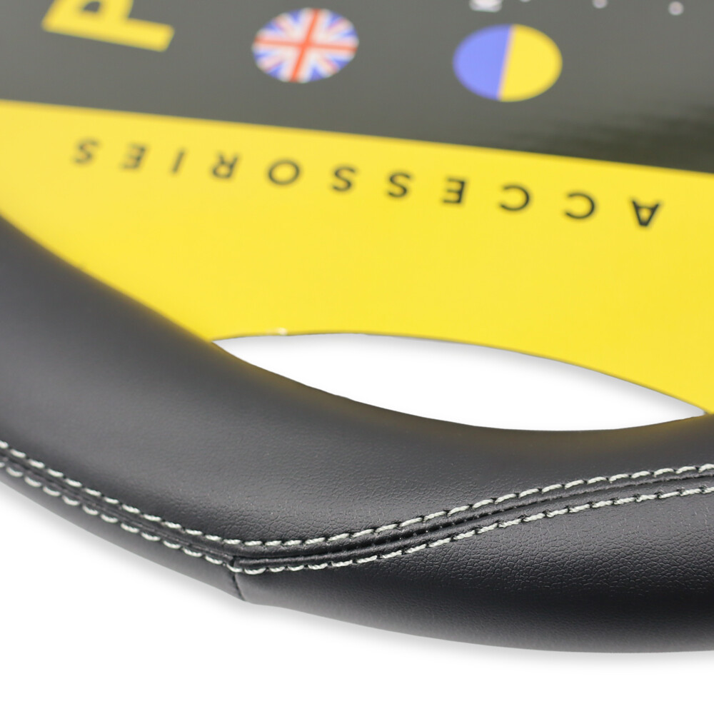 Оплетка руля XXL (44*46) черная PEARL BLACK (ширина 10см) Оплетка руля XXL (44*46) черная PEARL BLACK (ширина 10см)