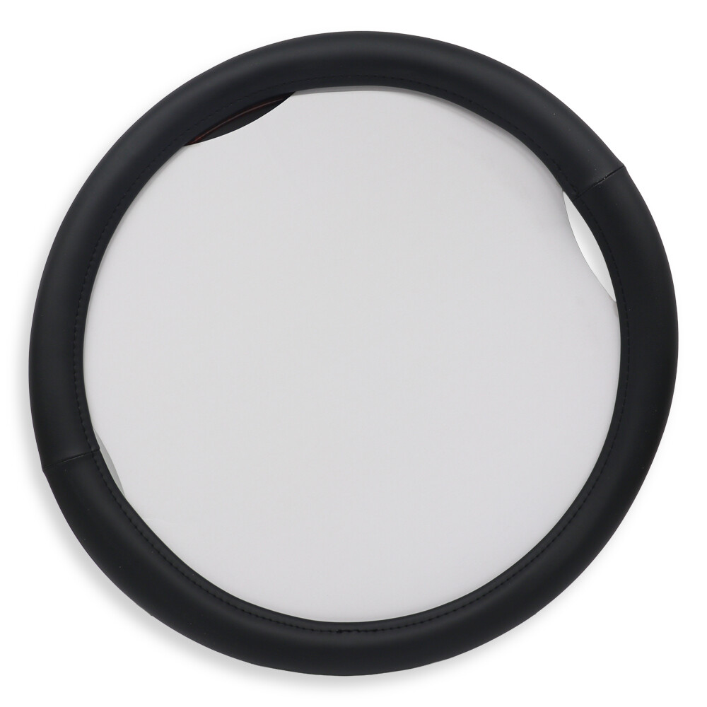 Оплетка руля XXL (44*46) черная с вставкой под дерево CLUB CLASSIC (ширина 10см) Оплетка руля XXL (44*46) черная с вставкой под дерево CLUB CLASSIC (ширина 10см)