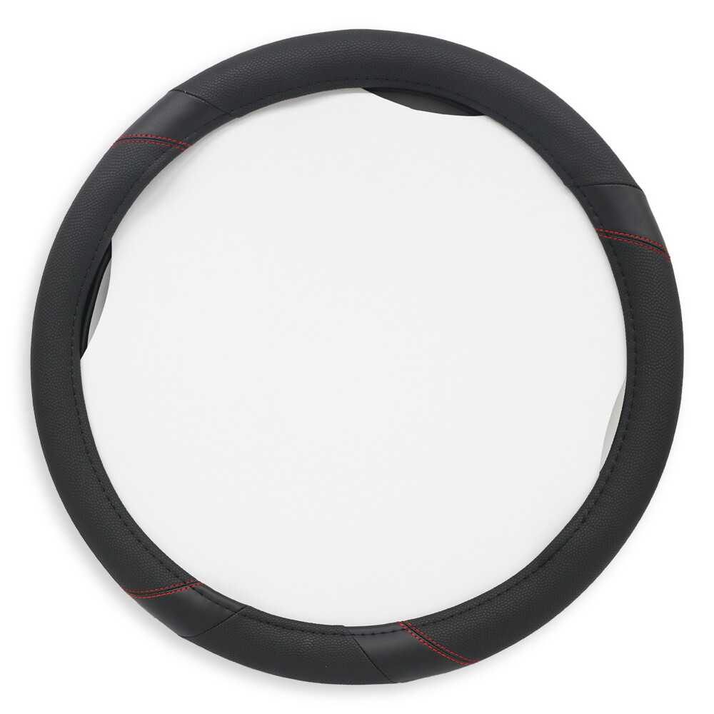 Оплетка руля XXL (44*46) черно-красная GT-SPORT PREMIUM (ширина 10см) Оплетка руля XXL (44*46) черно-красная GT-SPORT PREMIUM (ширина 10см)