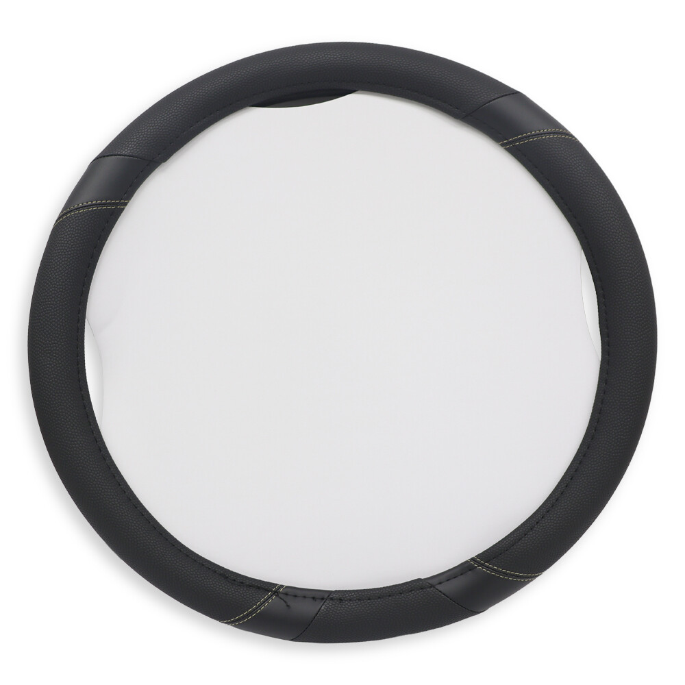 Оплетка руля XXL (44*46) черно-бежевая GT-SPORT PREMIUM (ширина 10см) Оплетка руля XXL (44*46) черно-бежевая GT-SPORT PREMIUM (ширина 10см)