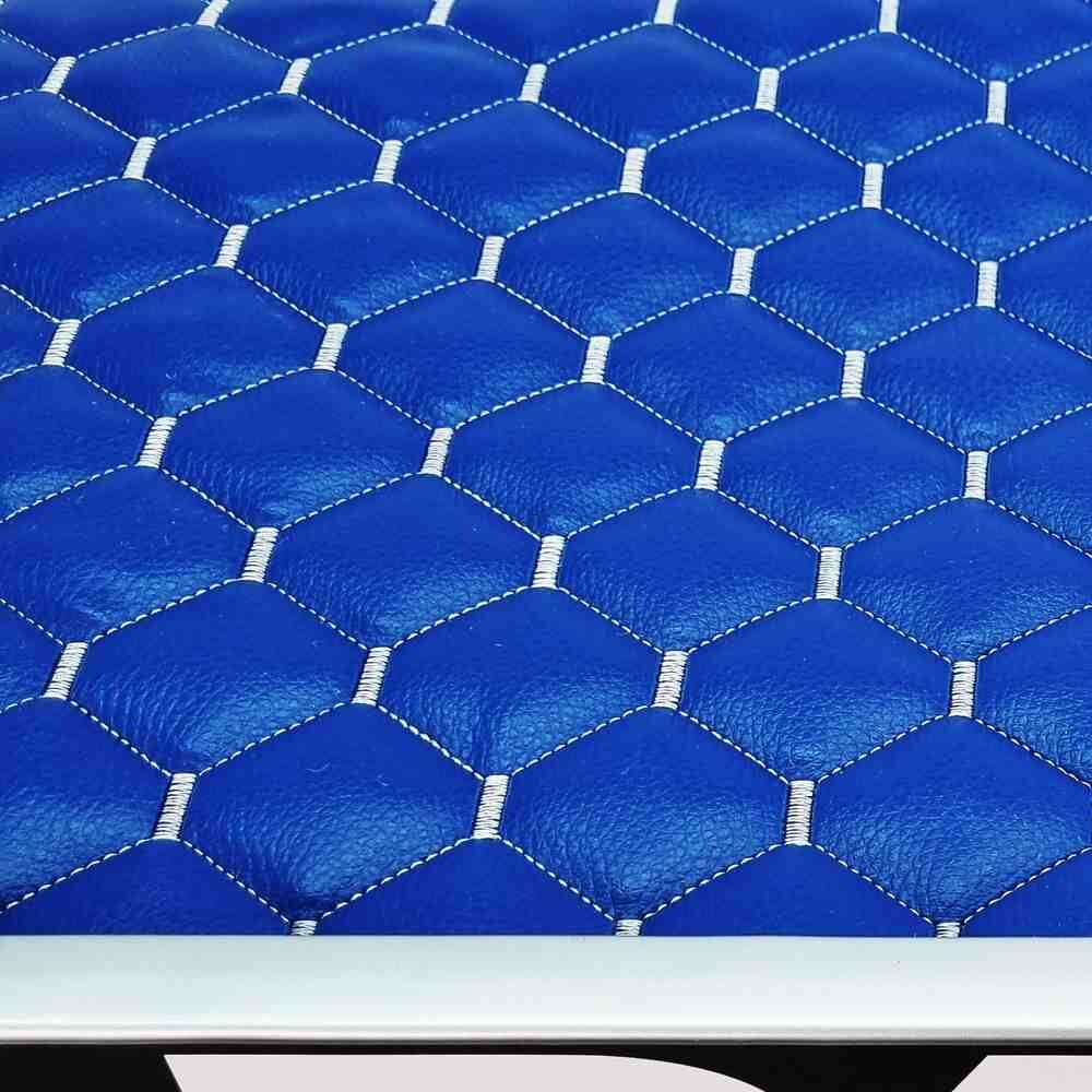 Полка кабины длинная DAF 106 синяя\ST- Экокожа стёжка\