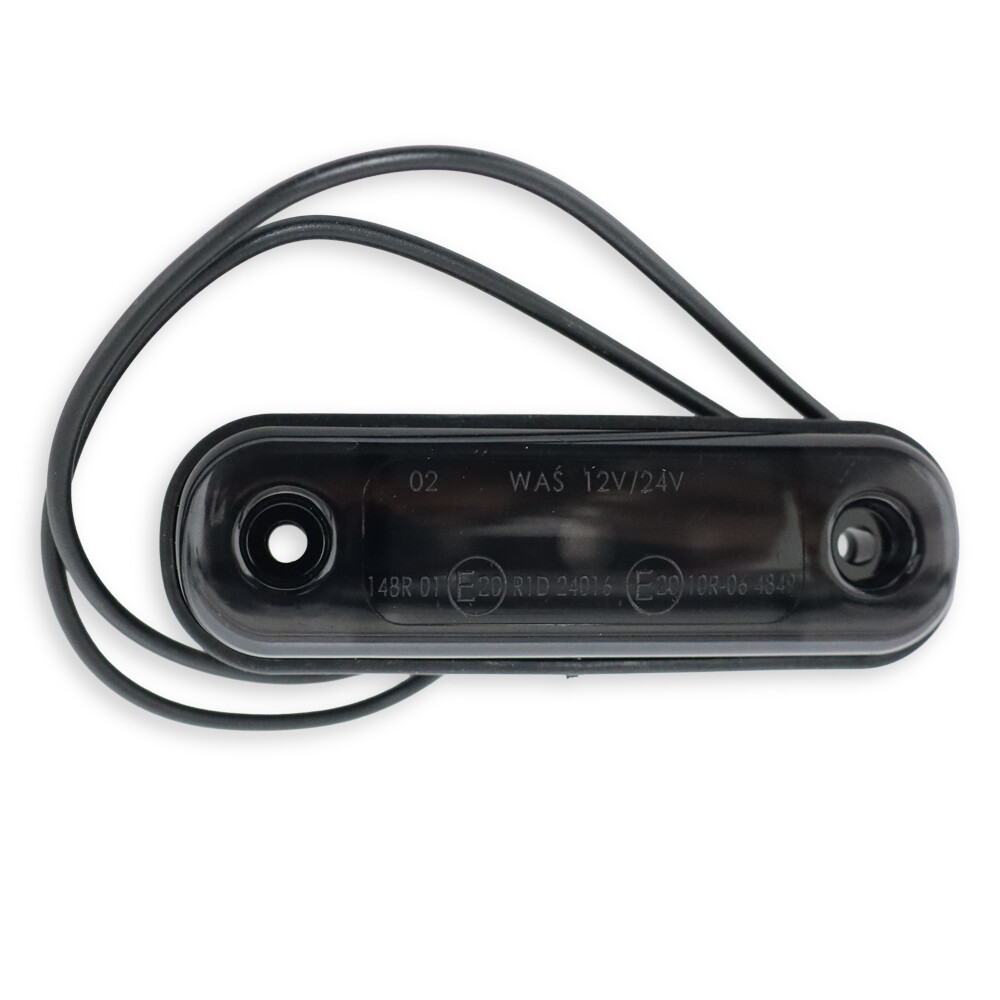 Фонарь габаритный диодный красный 12-24 V  (WAS)