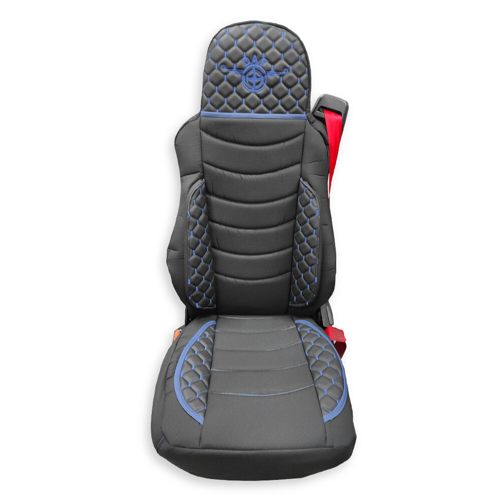 Чехол на сиденья KILIFI DAF XF95 105 CF85 75 65 LF (2002-2012) Черный перфорация