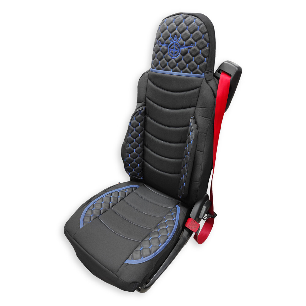 Чехол на сиденья KILIFI DAF XF95 105 CF85 75 65 LF (2002-2012) Черный перфорация