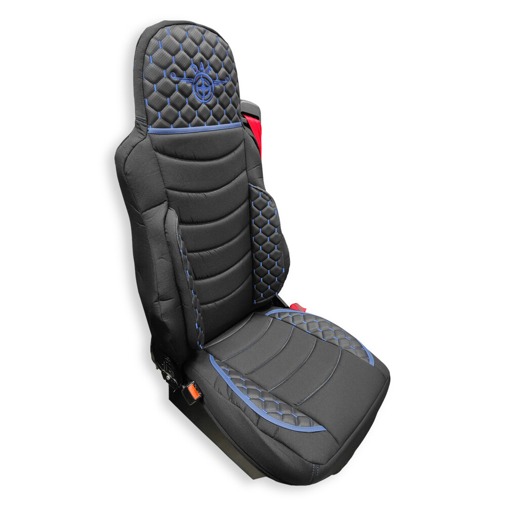 Чехол на сиденья KILIFI DAF XF95 105 CF85 75 65 LF (2002-2012) Черный перфорация