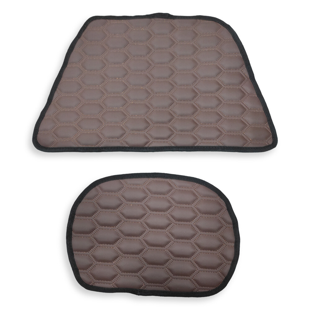 Килимок Екошкіра DAF XF105 2005-2013; АКПП, Коричневий, АСП