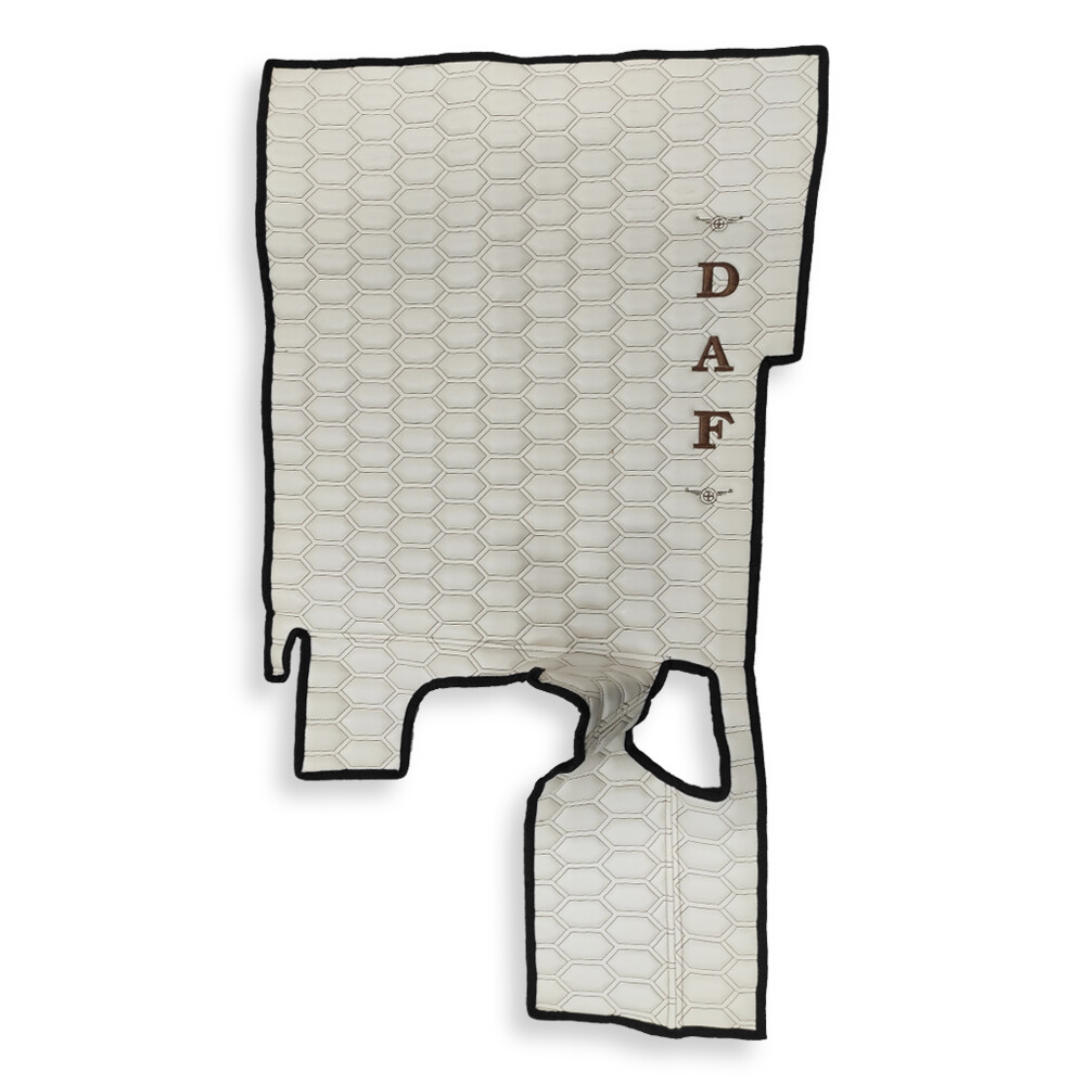 Коврик Экокожа DAF XF105 2005-2013; МКПП, бежевый, АСП Коврик Экокожа DAF XF105 2005-2013; МКПП, бежевый, АСП