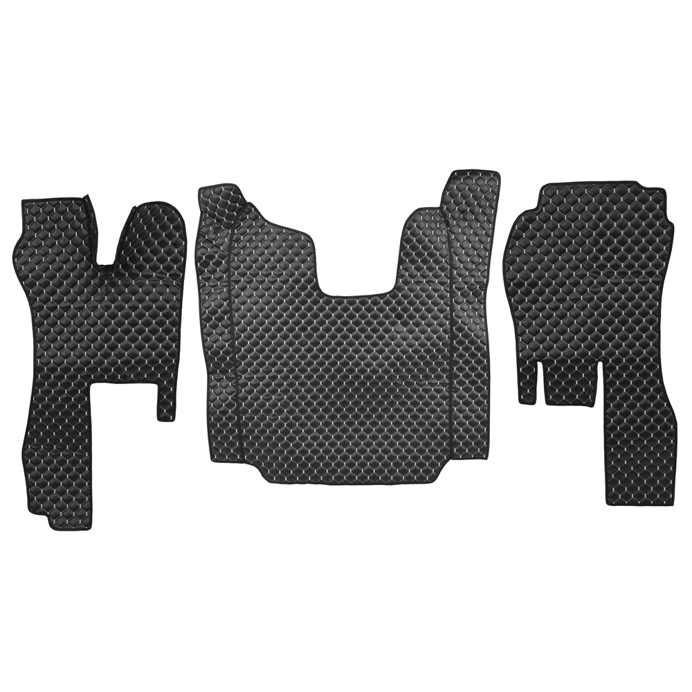 Килимок Екошкіра SCANIA R 2004-2013; АКПП, чорний,