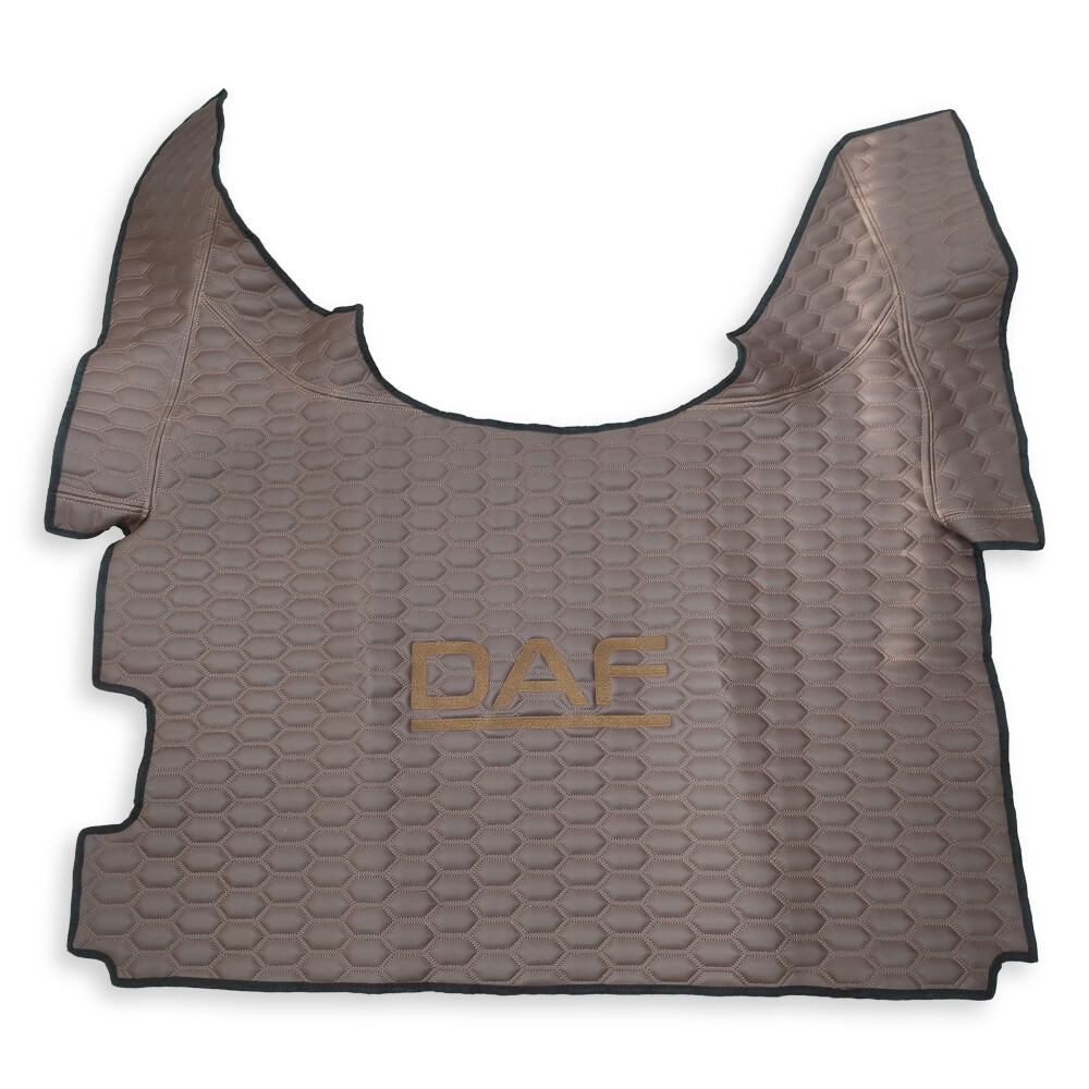 Коврик Экокожа DAF XF106 c 2013;  АКПП коричневый, АСП