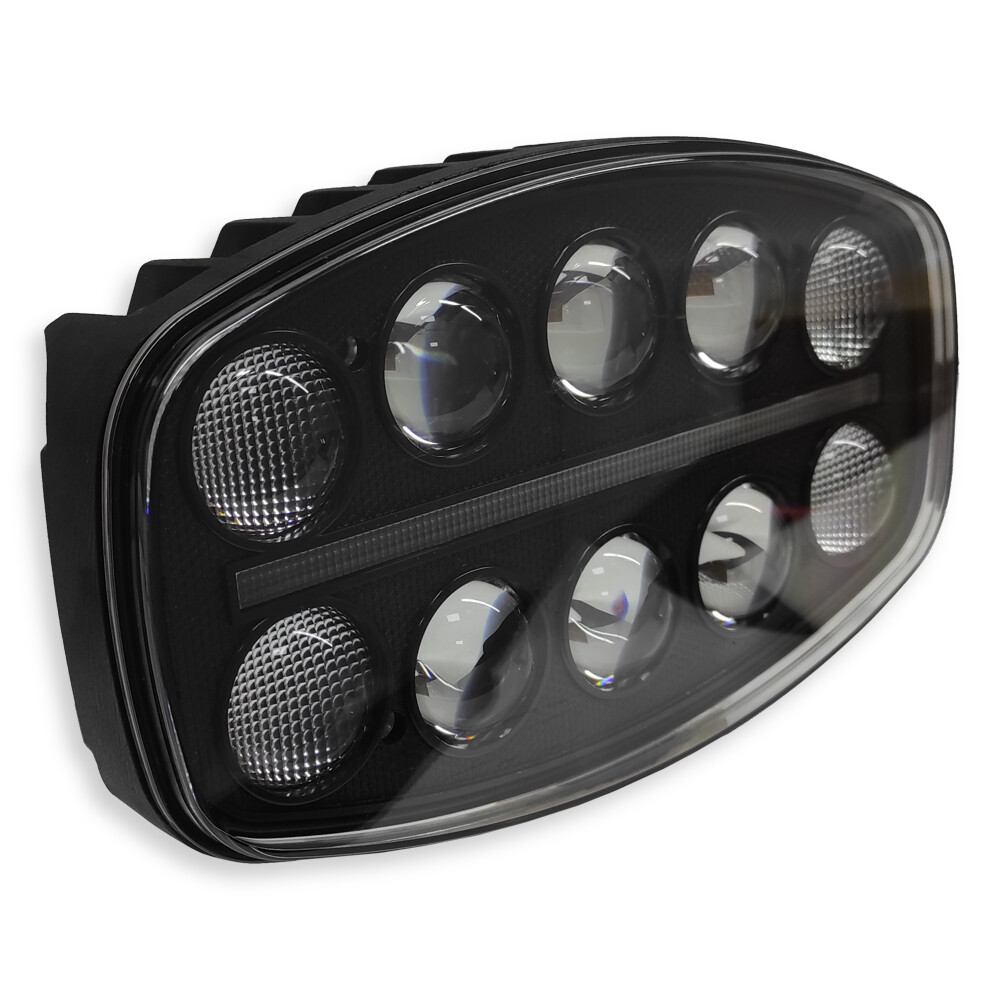 Фара Jumbo Full Led 9 дюймов 9-36V Фара Jumbo Full Led 9 дюймов 9-36V