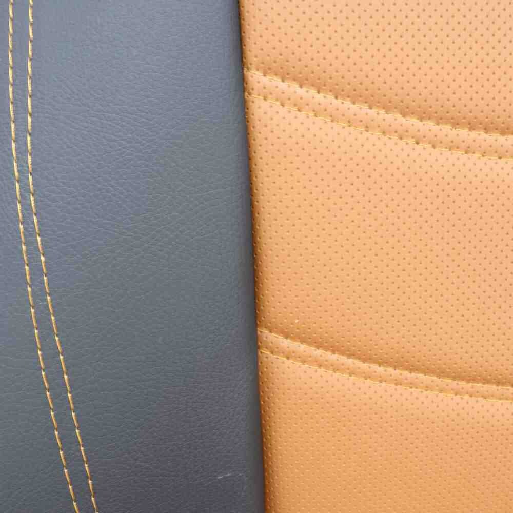 Чохол на сидіння DAF XF95 105 CF85 75 65 LF (2002-2012) перфор.шкіра коричн.