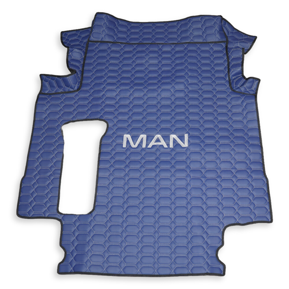 Килимок Екошкіра MAN TGA; АКПП; синій