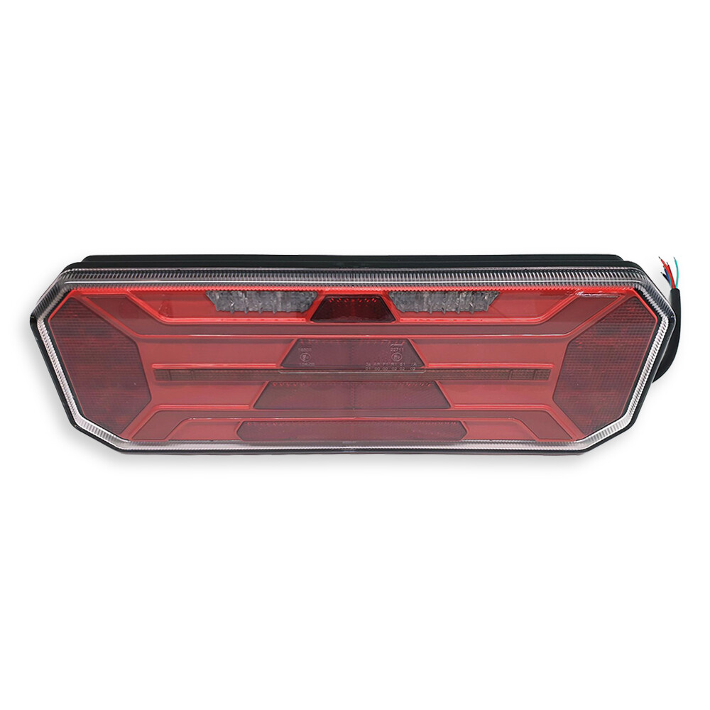 Фонарь задний FERZE 350х131х35 \лев.\ бег.указ.поворота , каб. без подсв. ном.