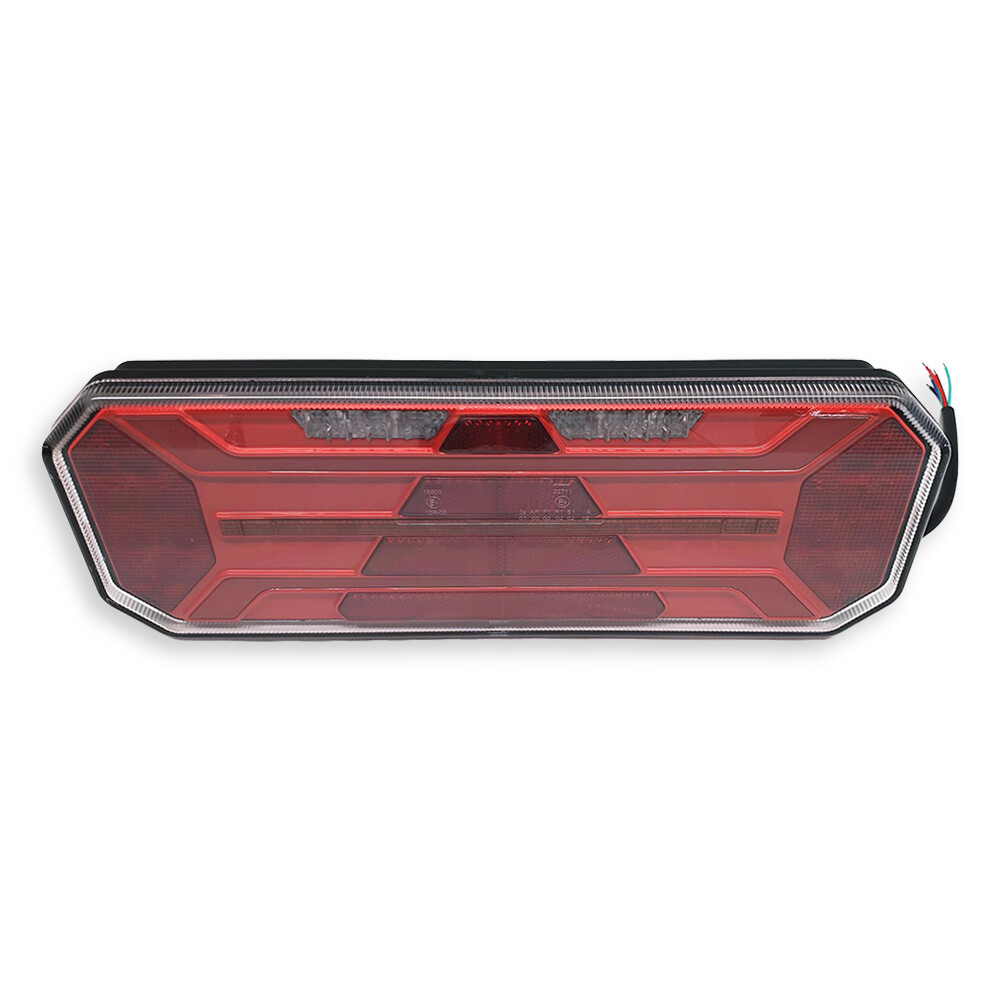 Фонарь задний FERZE 350х131х35 \правый\ бег.указ.поворота , каб. без подсв. ном.